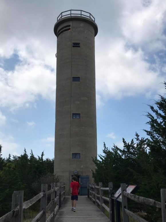 World War II lookout tower in Cape May Point 