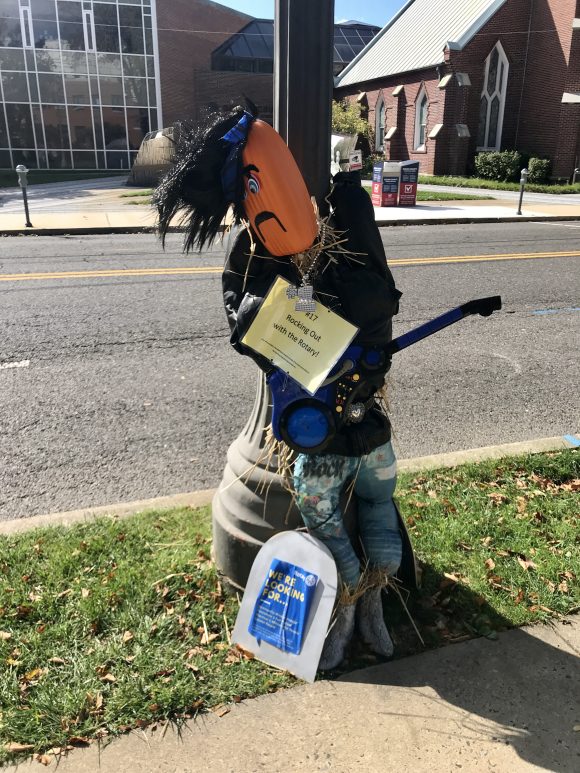 Rocking Out with the Rotary Scarecrow in Downtown Toms River NJ