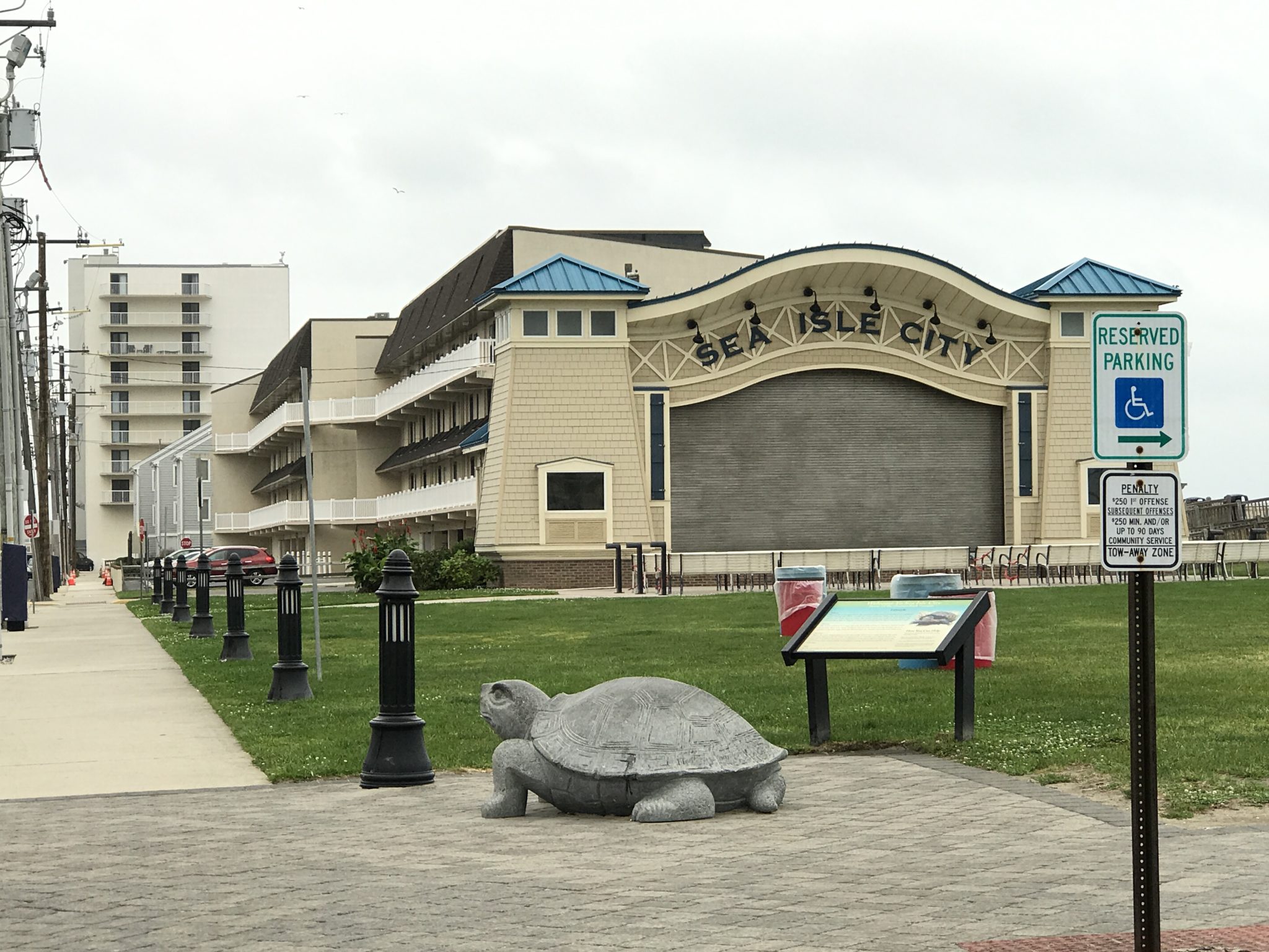 A-turtle-statue-greets-visitors-to-the-Sea-Isle-City-Excursion-Pier