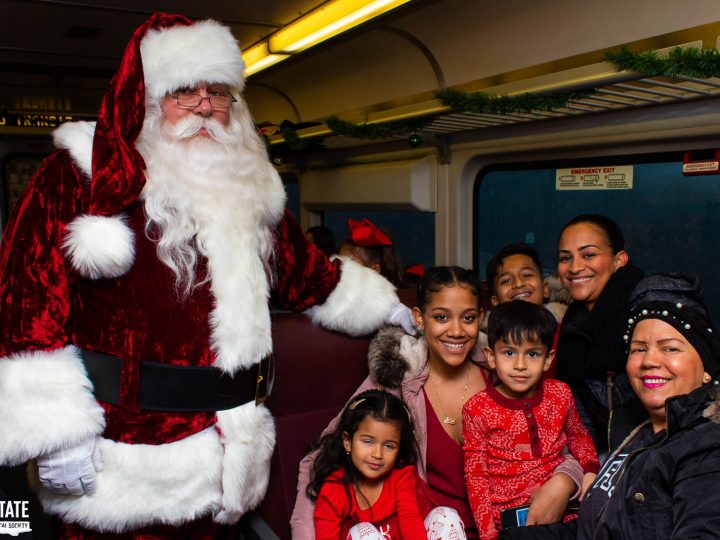 NJ Christmas Train Rides with Tri State Historical Society