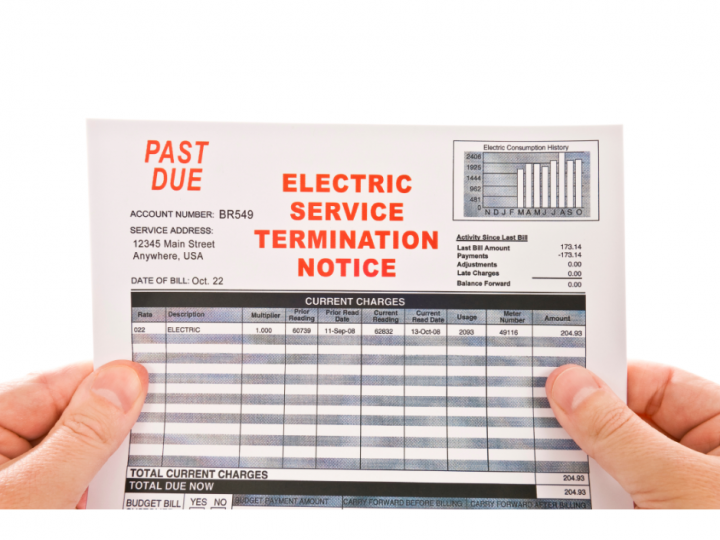 Termination-notice-for-past-due-electricity-bill