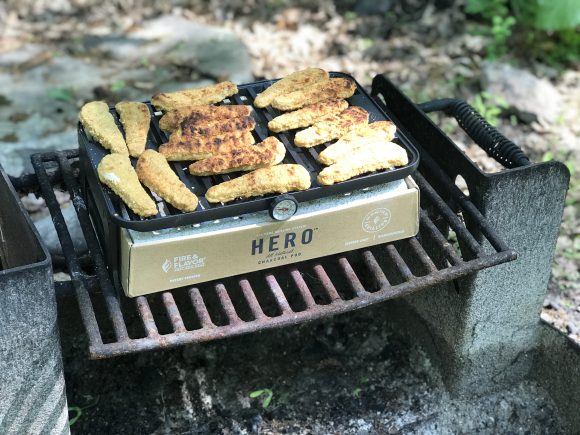 must have camping gear for families the Hero-Grill-chicken-nuggets-on-the-grill-horizontal-image