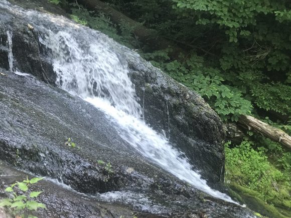 Tillman falls, a waterfall hike at Stokes State Forest