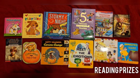 books as prizes in summer reading programs