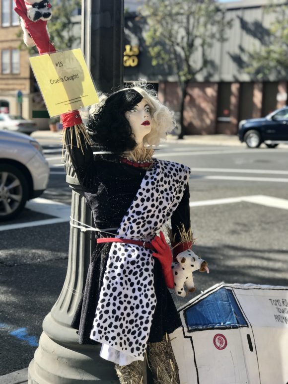 Cruella scarecrow in Toms River NJ