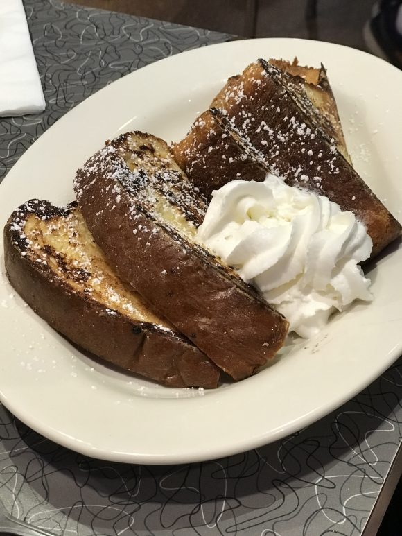 French Toast at the Down Home Diner inside Reading Terminal Market in Philadelphia