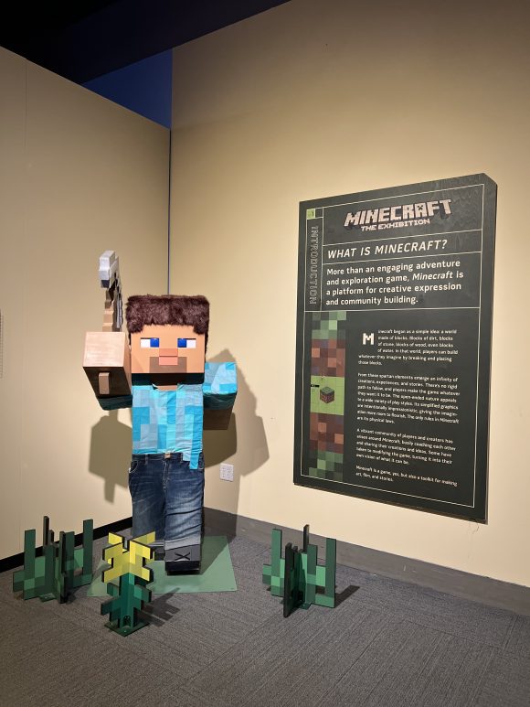 Steve of Minecraft Exhibition