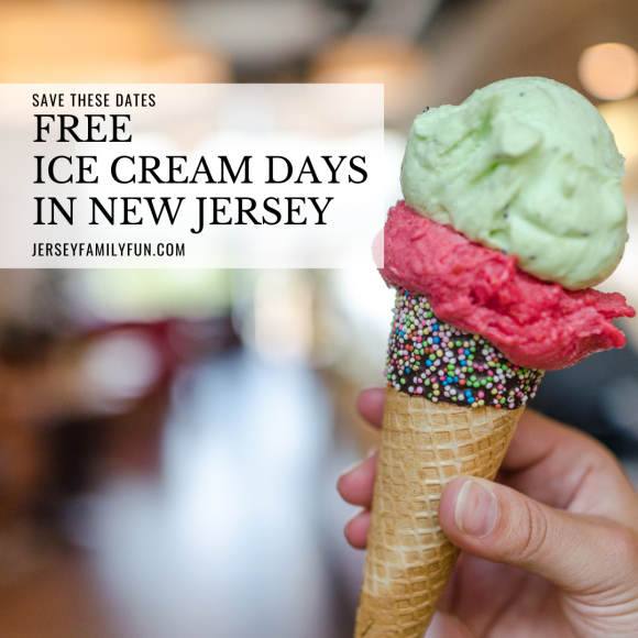 Save these dates free ice cream days in New Jersey