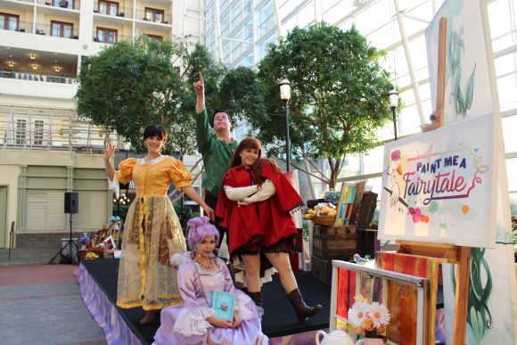 Paint me a fairytale show, one of the Gaylord National Resorts spring activities photo credit Gaylord National Resort