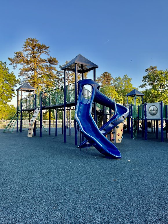 Vertical Picture Imagination Station Playground with slides, climbing walls, and other ways to play in Galloway NJ