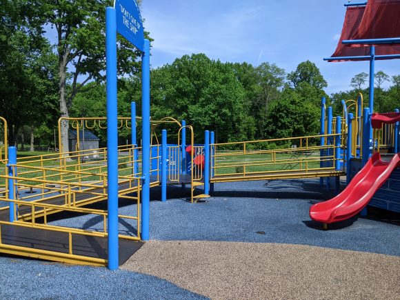 Central Park Playground in Lawrenceville NJ AccessibleRamps
