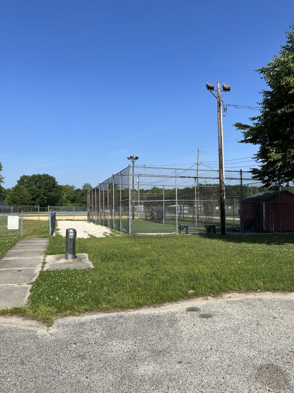 Cunningham Park Playground in Vineland NJ water fountain batting cage