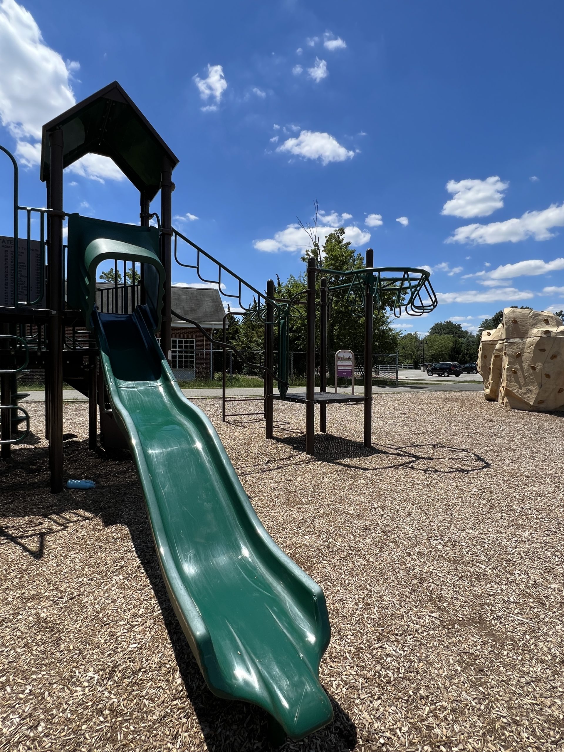 David B. Crabiel Park Playground in Milltown NJ staight slide 1