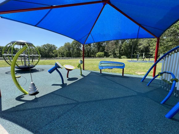 Fasola Park Playgrounds in Deptford NJ sensory musical area 