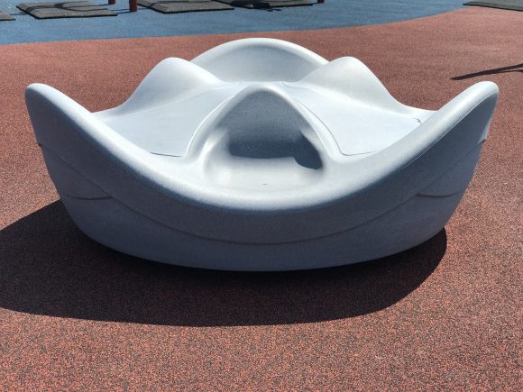 high back spinner at Fox Park playground in Wildwood New Jersey