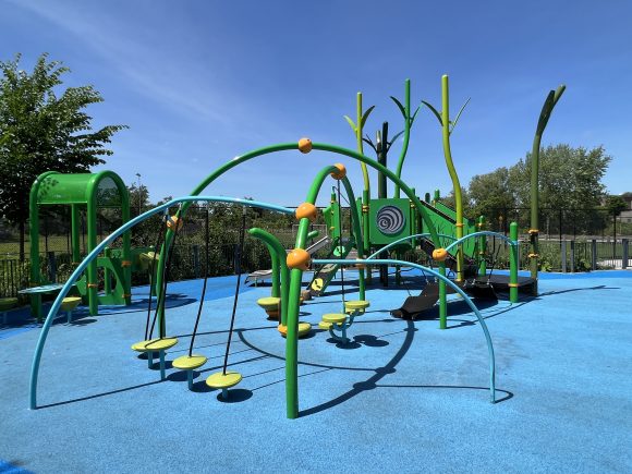 horizontal picture Dundee Island Park Playground in Passaic New Jersey