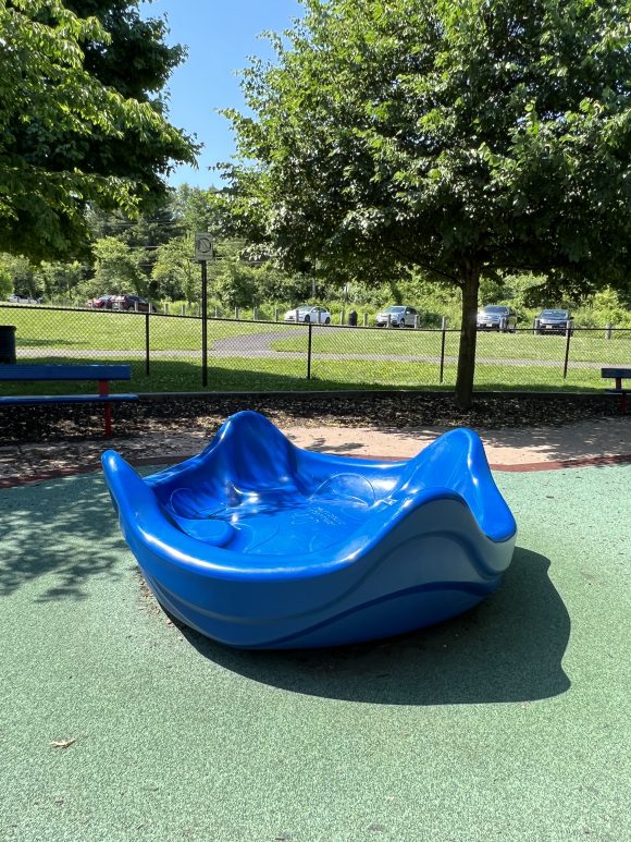 Jake's Place Playground in Cherry Hill NJ high back spinner