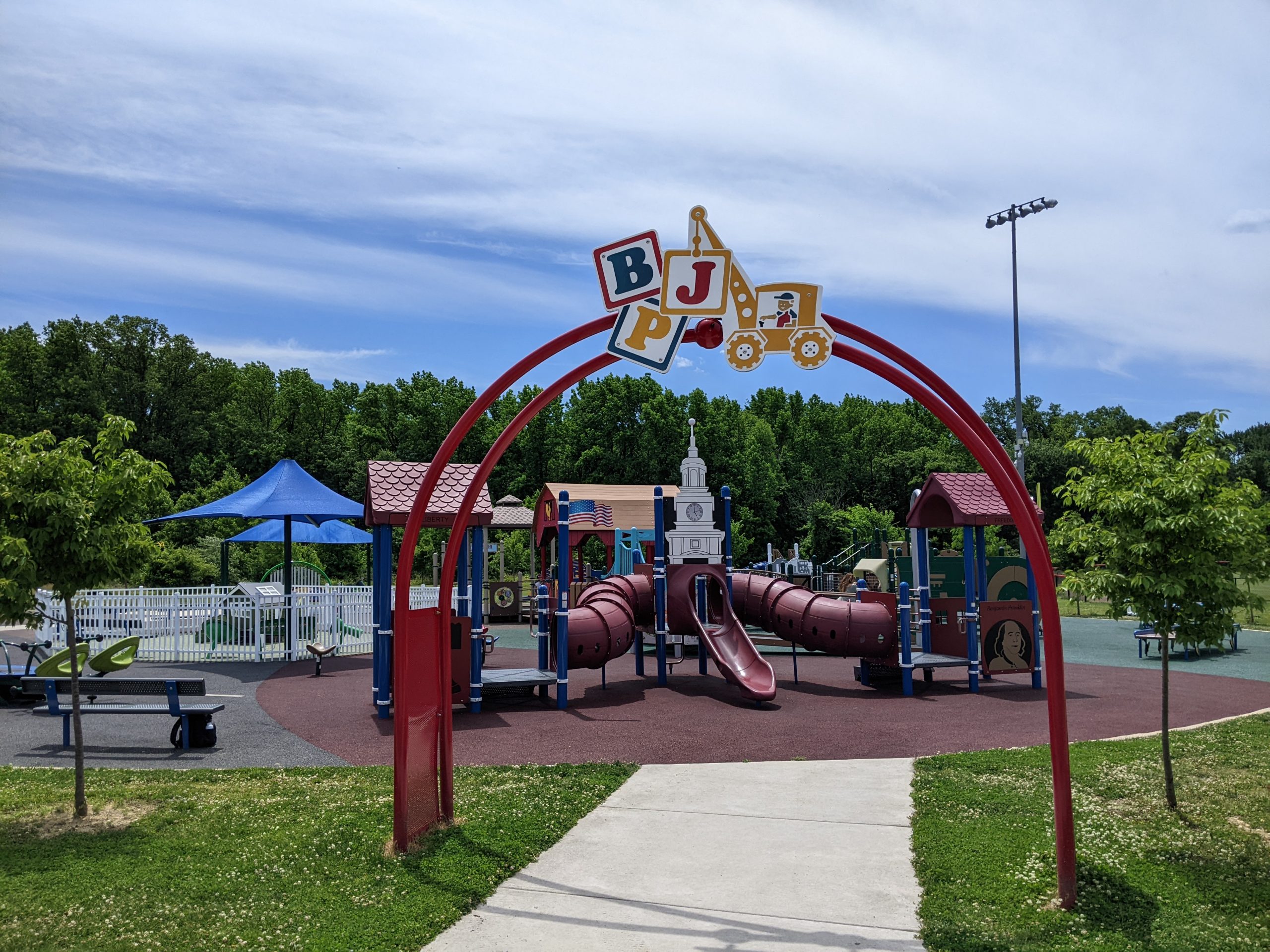 Jake's Place Playground in Delran NJ Horizontal GOOD