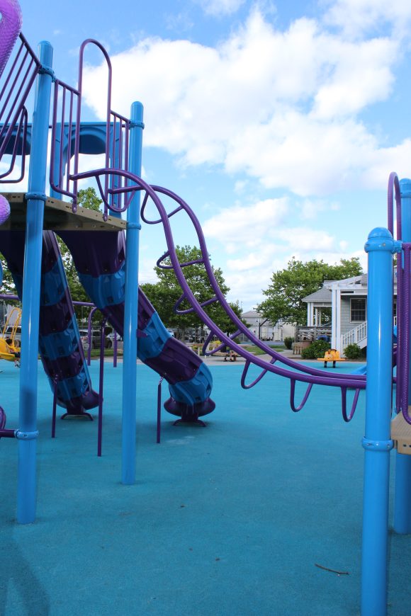 Ocean City 8th Street Playground in Ocean City NJ climbing ladders 2