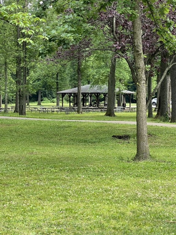 Pavilion at Saddle River County Park in Ridgewood NJ