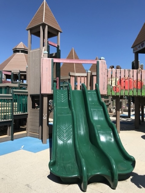 Slides at Turkey Brook Park in Budd Lake, NJ