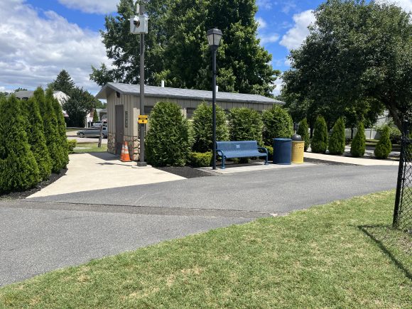 Veterans Memorial Park in Clementon NJ restrooms