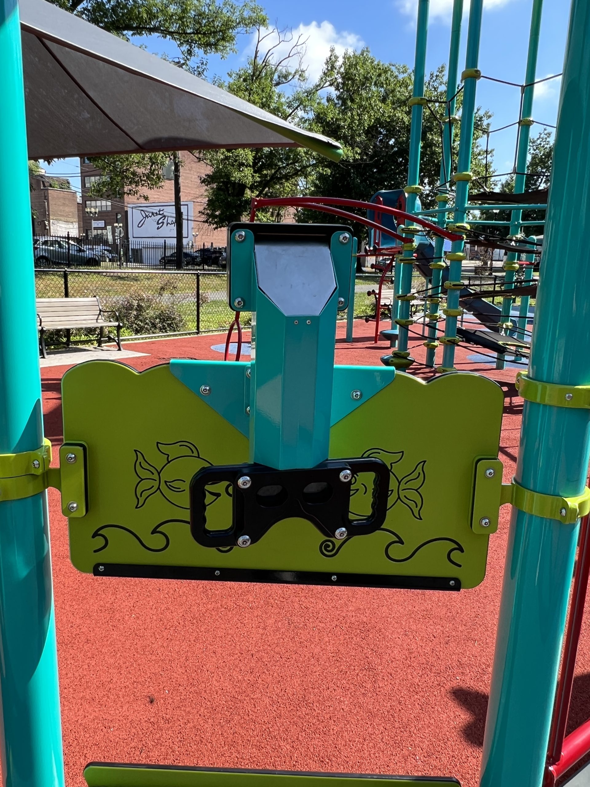 Watsessing Park Playground in Bloomfield NJ periscope