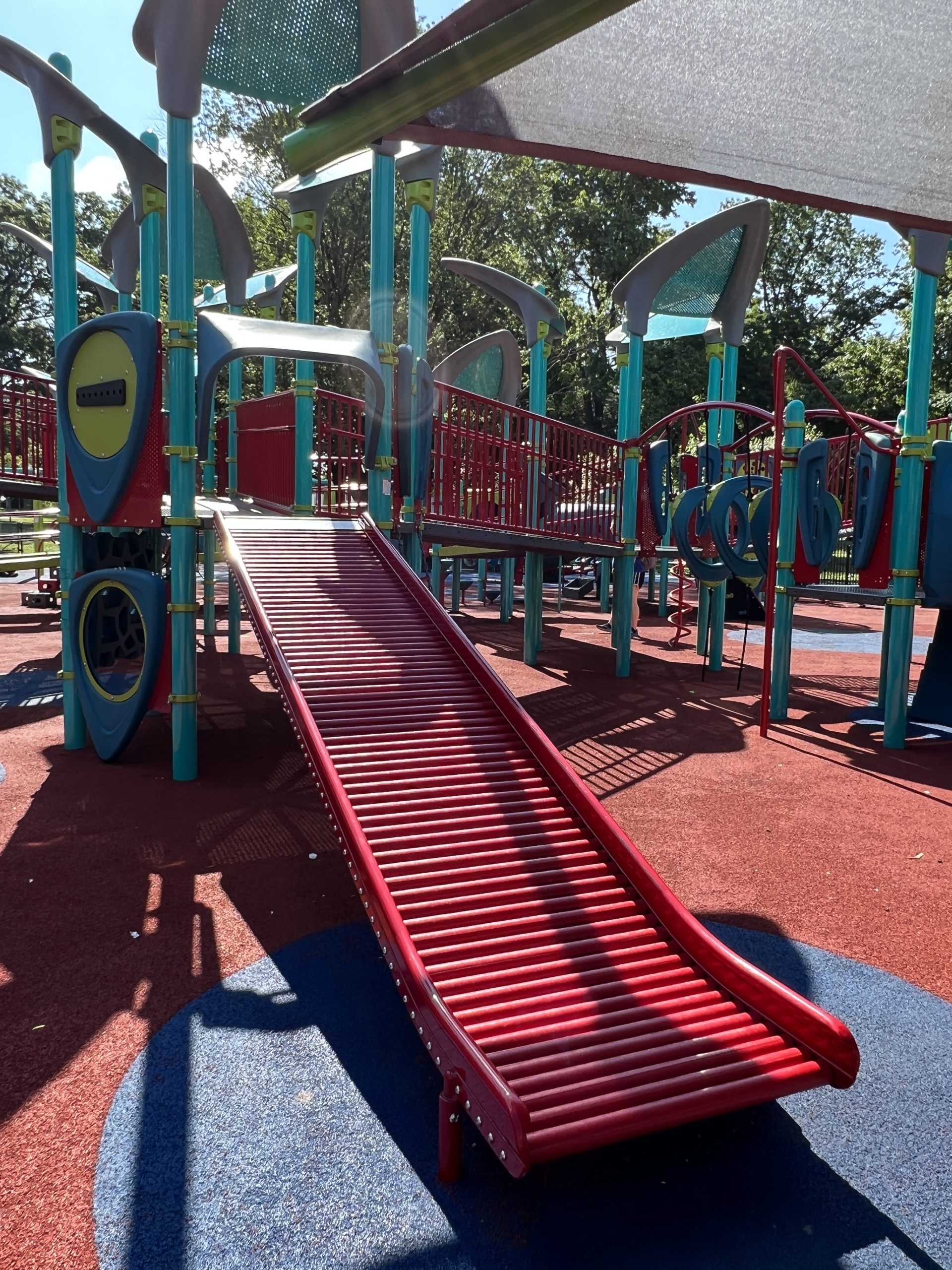 Watsessing Park Playground in slide with rollers 3