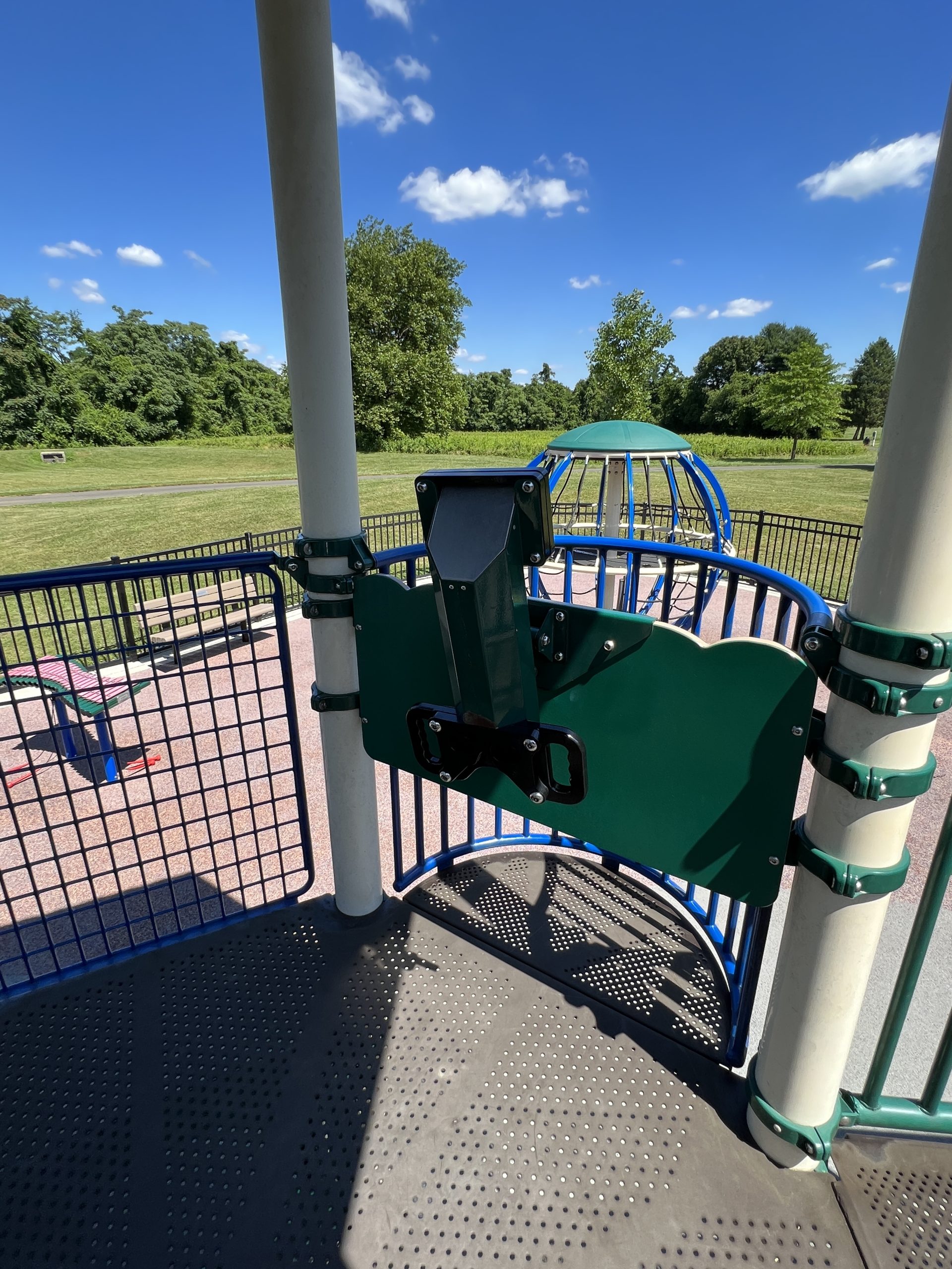 Challenger Place Park Playground in Colts Neck NJ viewfinder periscope