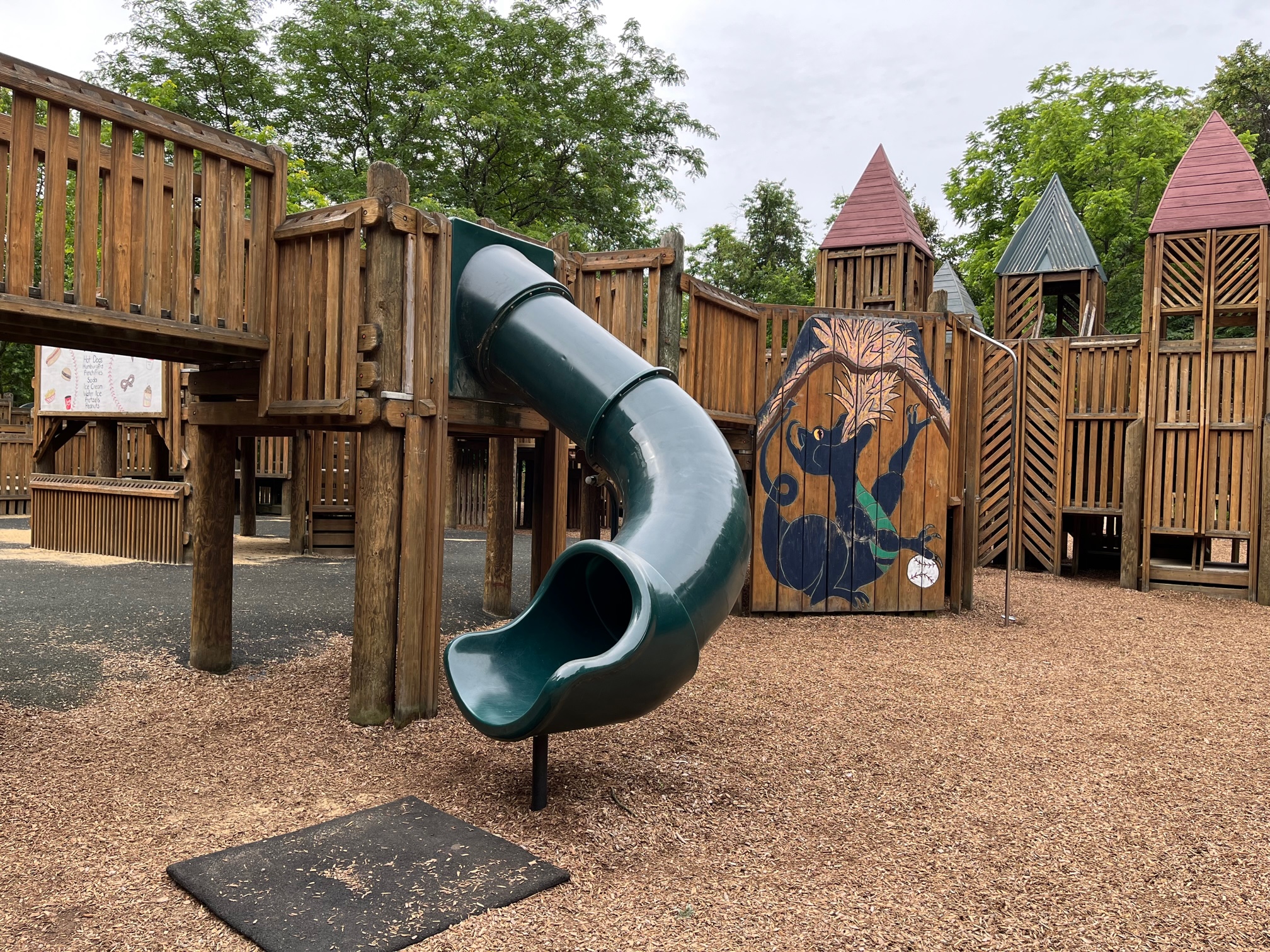 Field of Dreams Playground in West Deptford NJ slide