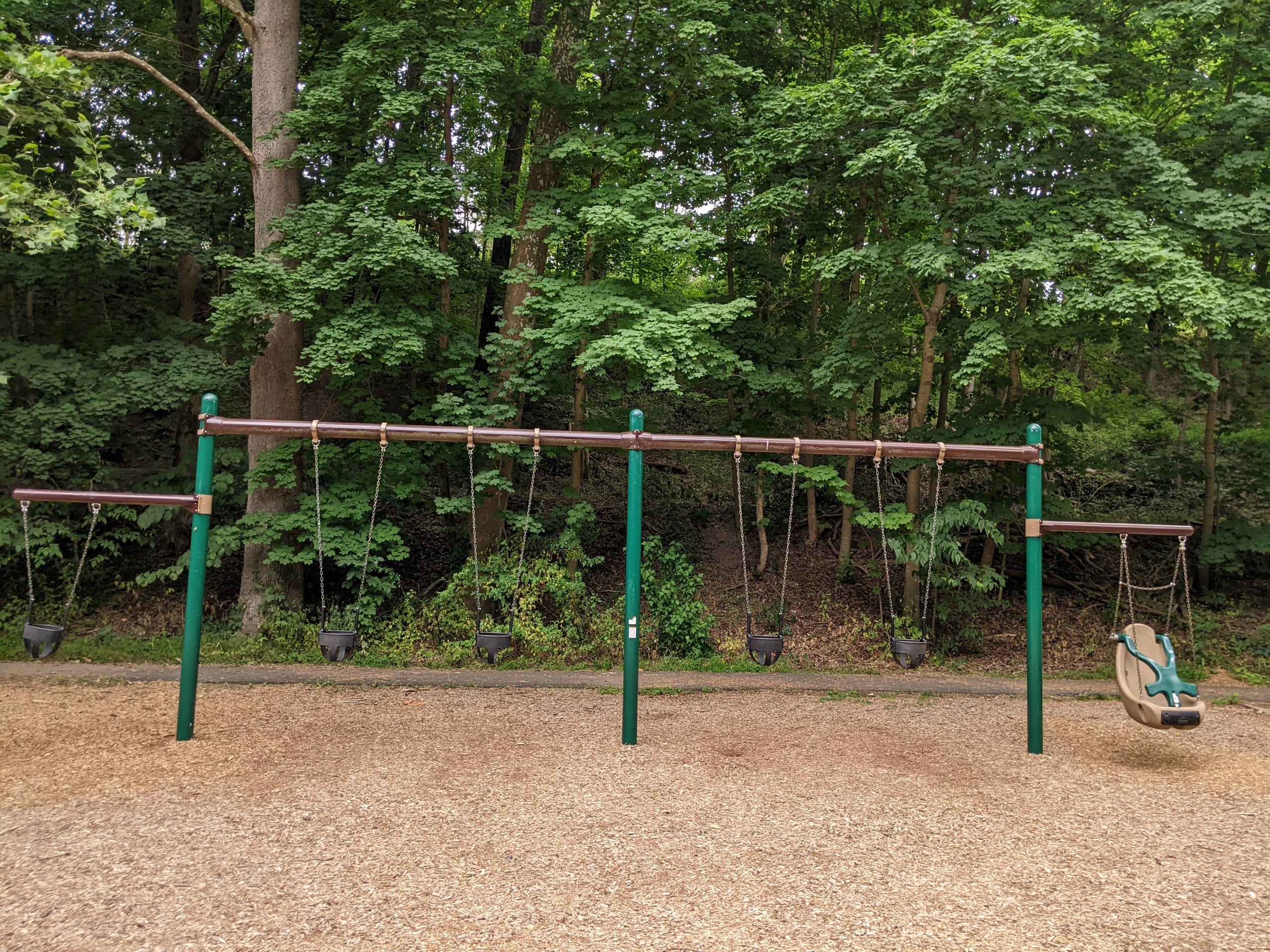 Frenchtown Boro Park Playground in Frenchtown, NJ Swings