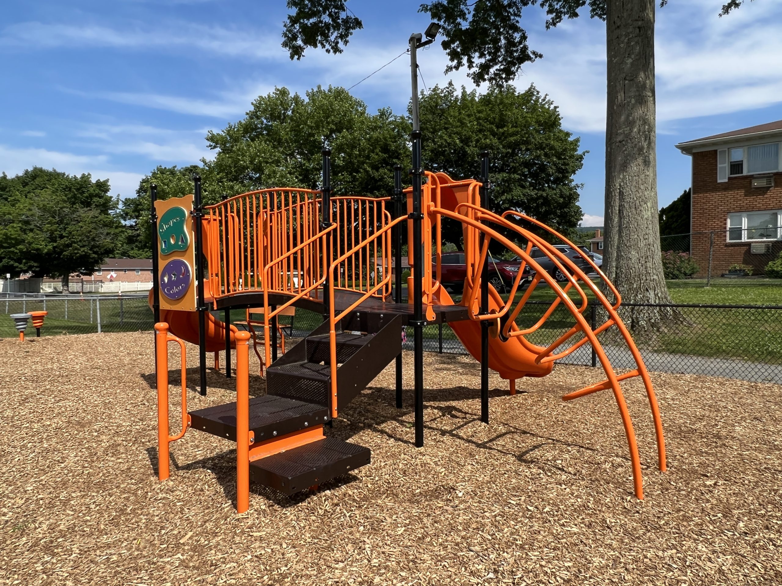 Hackettstown Community Park Playground in Hackettstown NJ Horizontal picture of smaller structure 1