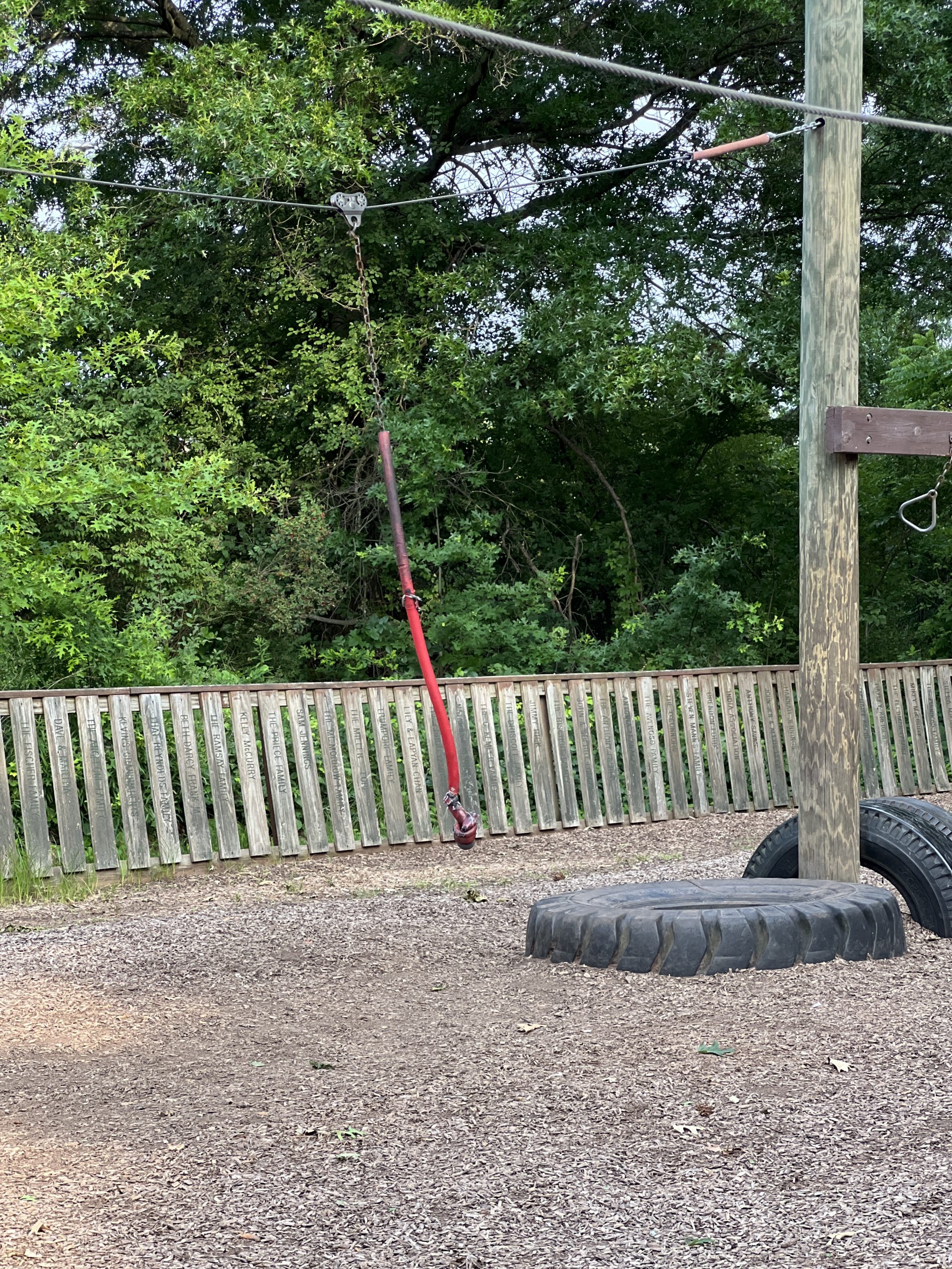 Kid Street Playground Obstacle Course in Bridgewater NJ zip line