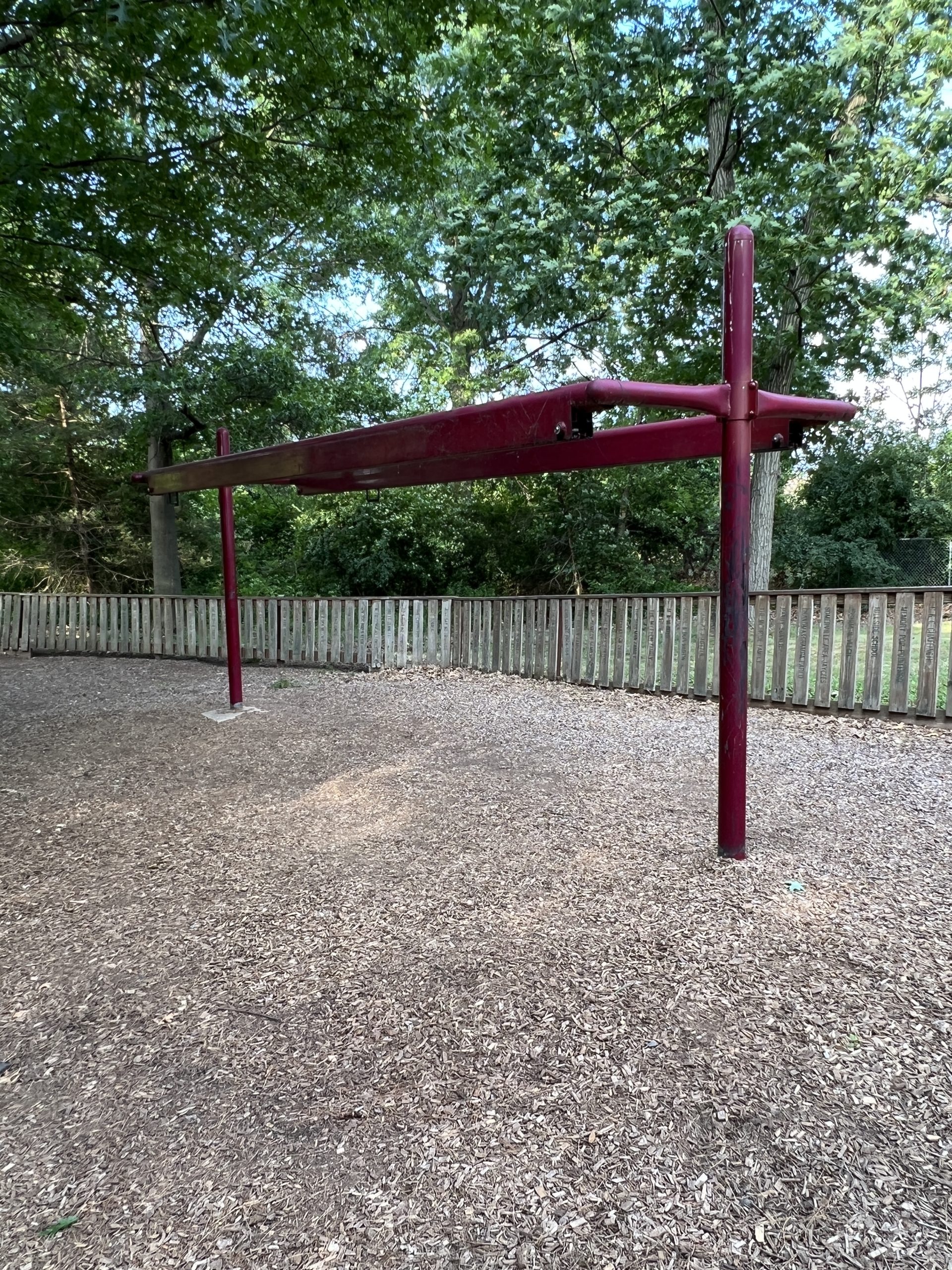 Kid Street Playground in Bridgewater NJ zip line 1