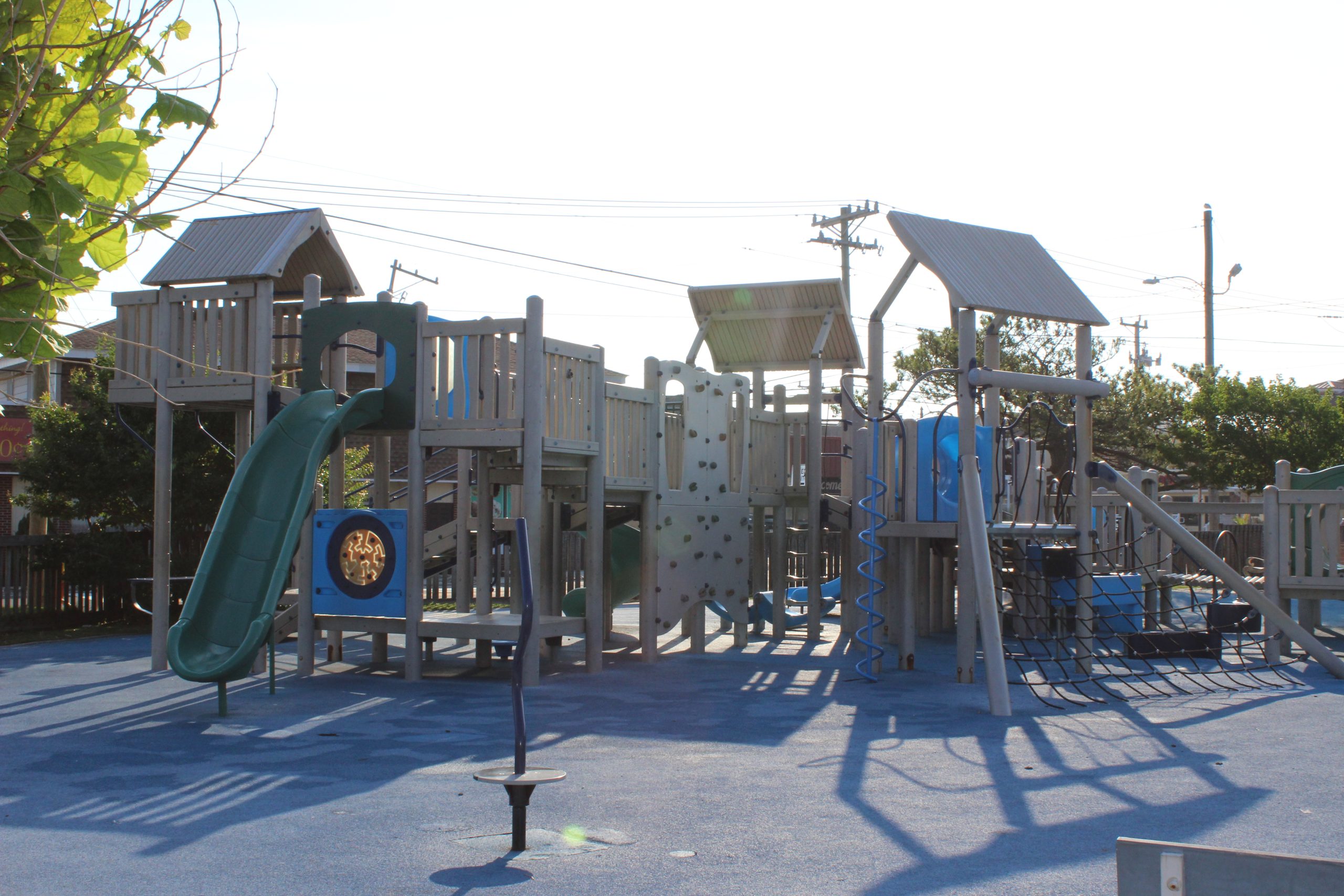 Sandcastle Park Playground in Ocean City NJ older kids playground horizontal 1