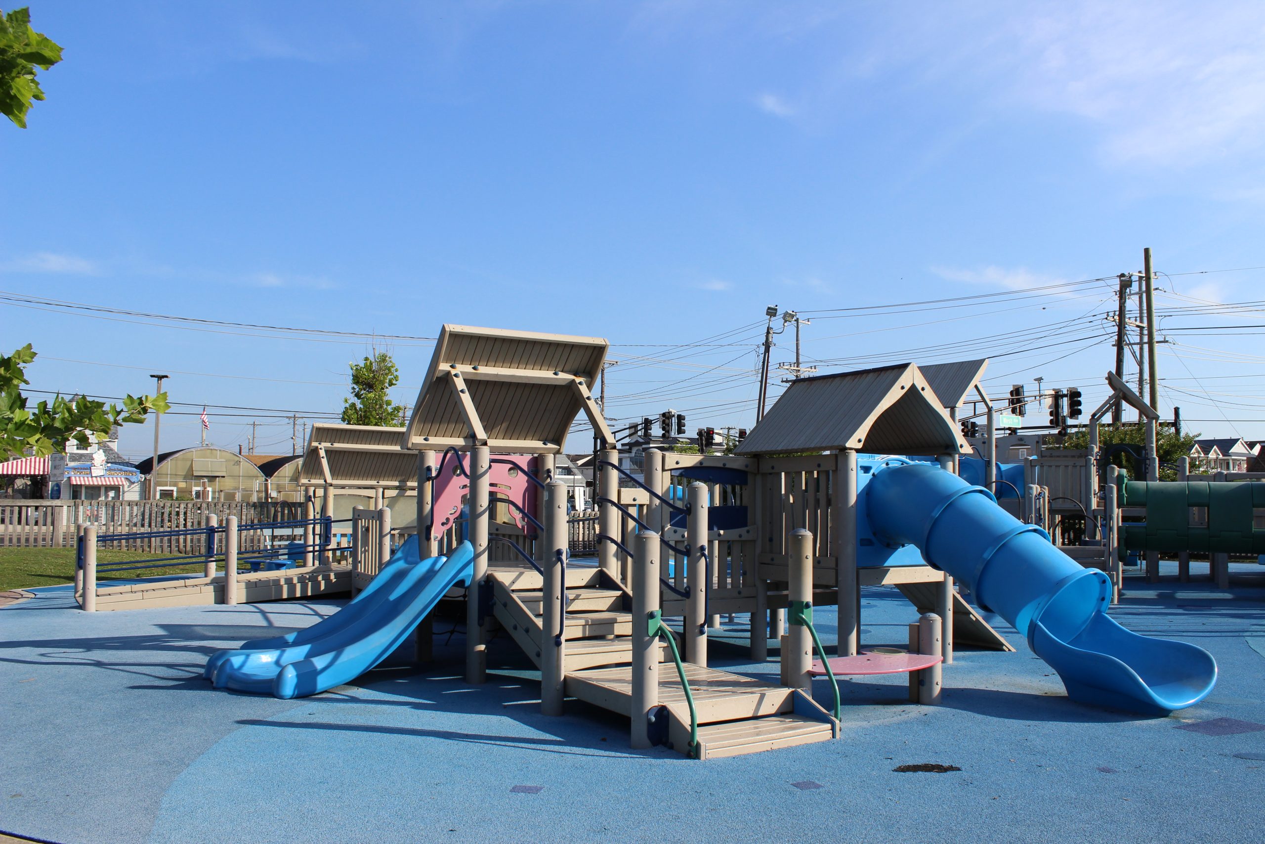 Sandcastle Park Playground in Ocean City NJ toddler playground horizontal 2