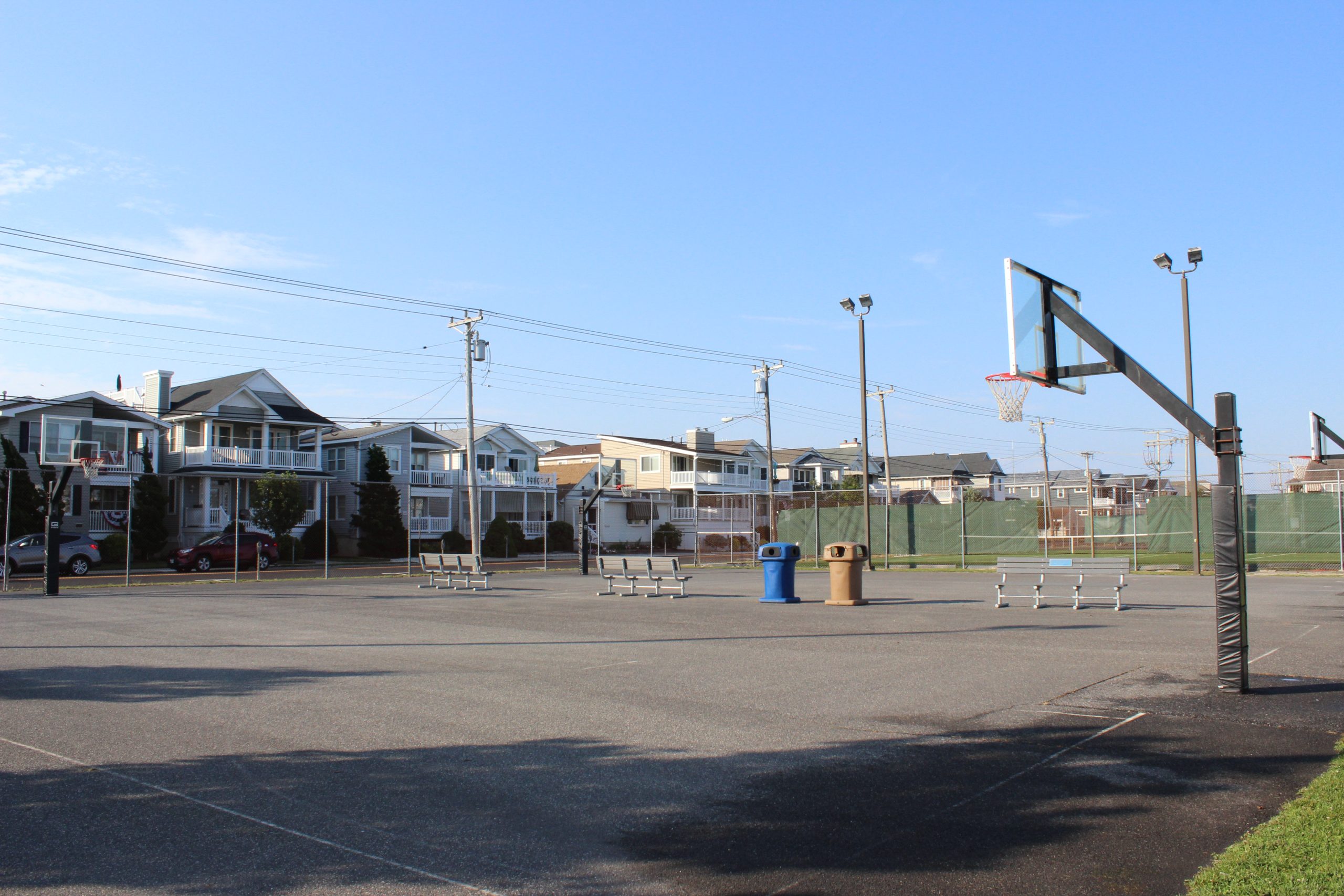 Sandcastle Park in Ocean City NJ basketball courts horizontal 1
