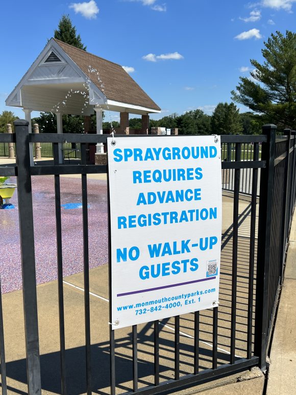 Sprayground at Dorbrook Recreation Area Playground in Colts Neck NJ 00010