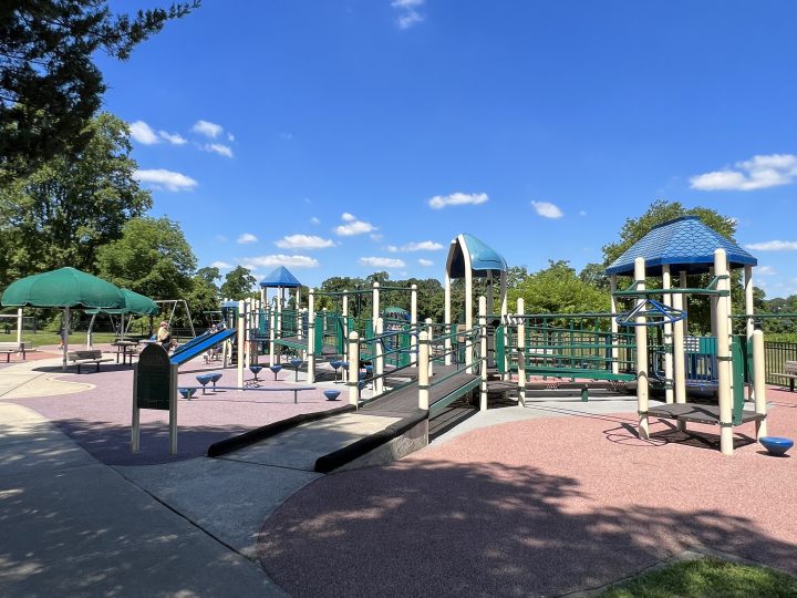 Vertical picture Challenger Place Park Playground in Colts Neck NJ 1