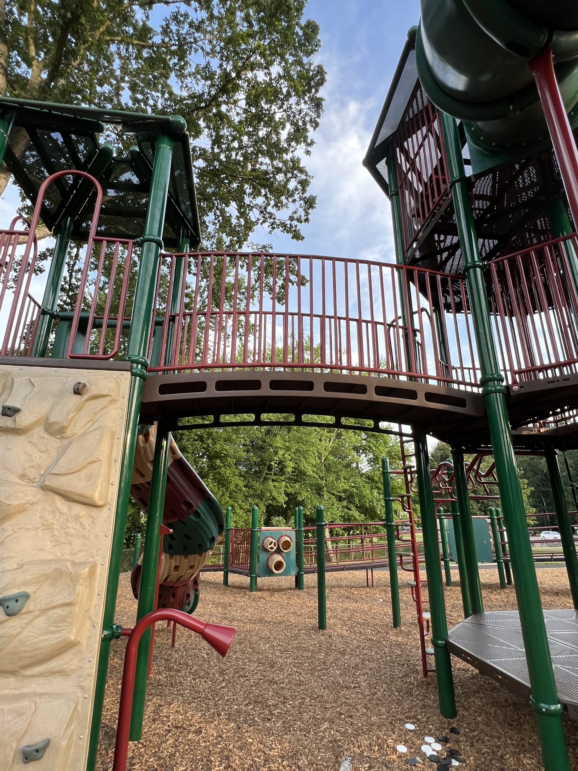 Warren Municipal Park Playground in Warren NJ Bridges 2