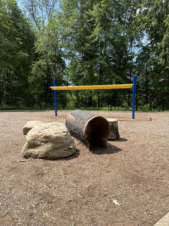 Zip Line TALL at Montville Community Playground in Montville NJ