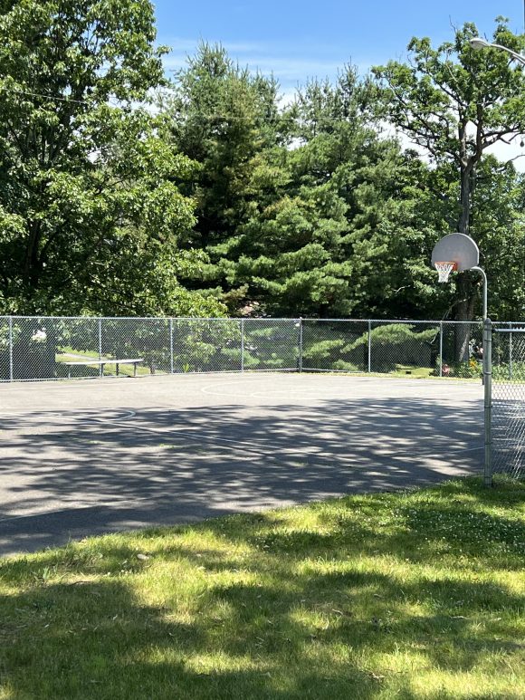basketball court tall 2 at Modick Park in Hopatcong NJ