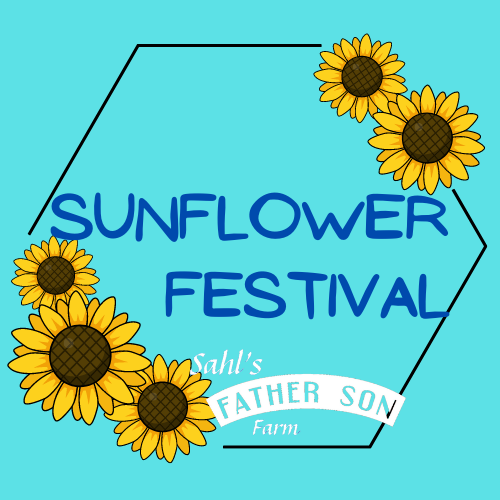 sahls father son farm sunflower festival