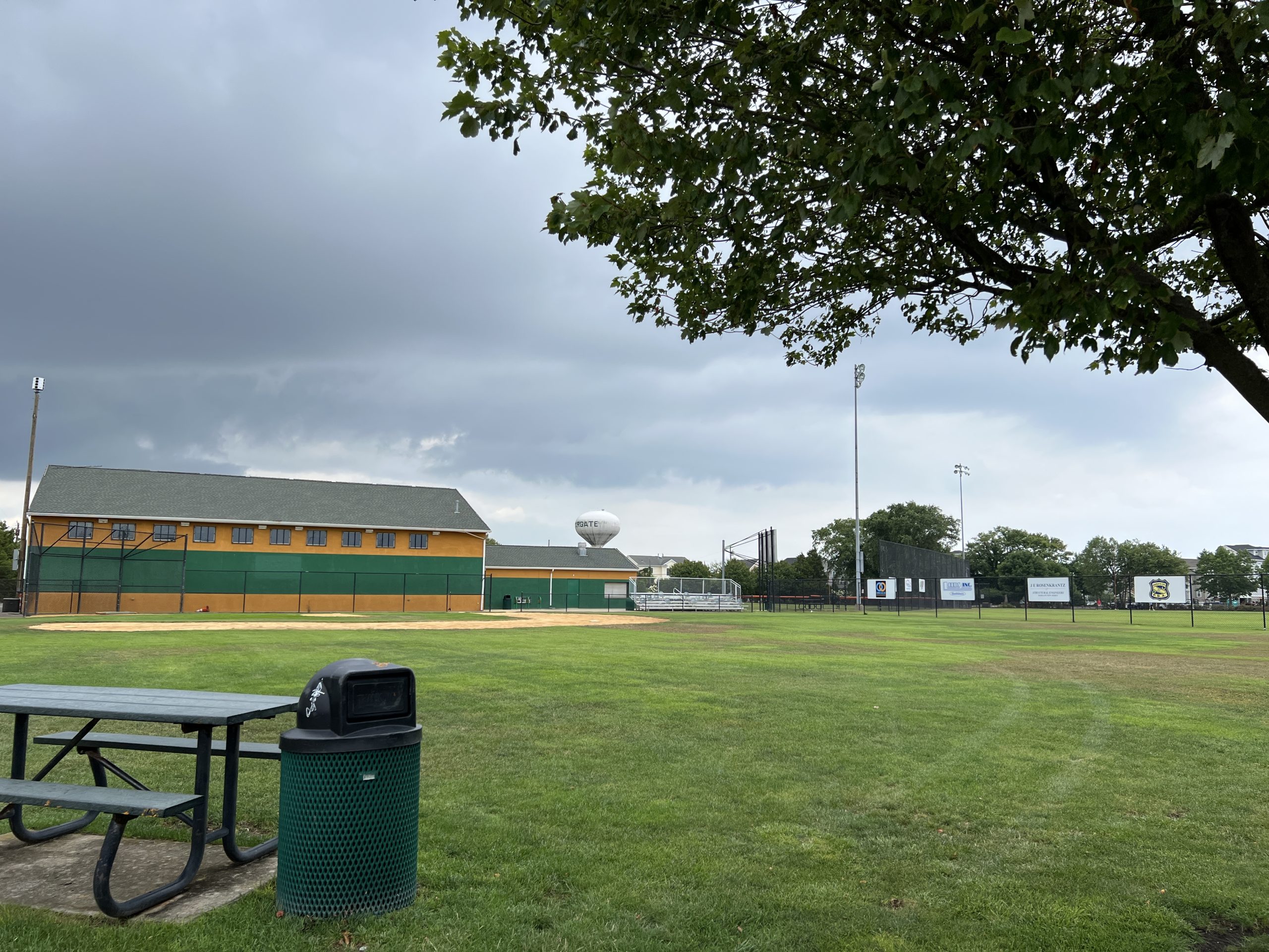 Baseball field - second field WIDE at Jerome Avenue Recreational Complex in Margate NJ