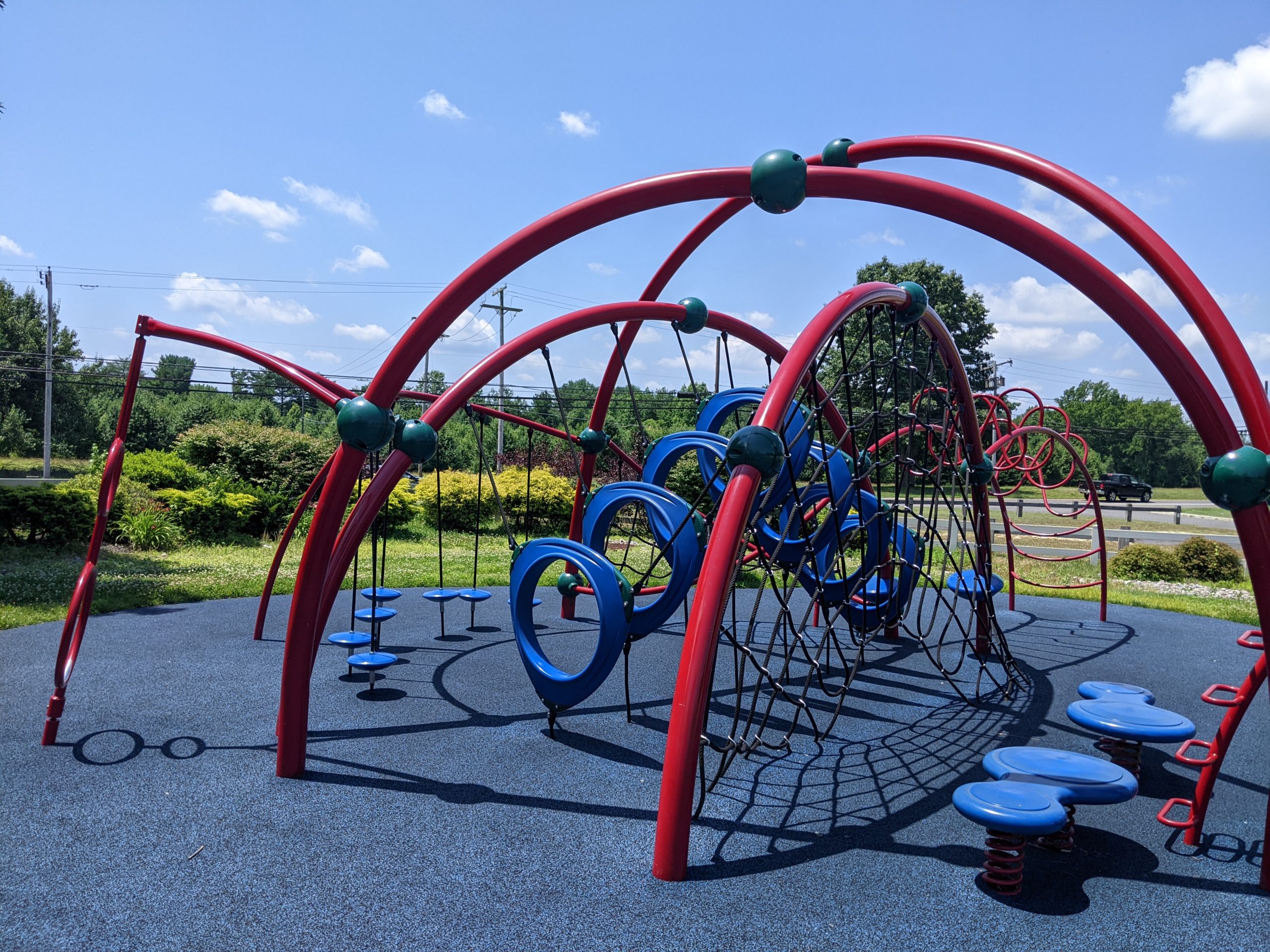 CLIMBING - Stand alone web 1 at Imagination Kingdom in Pemberton Township NJ