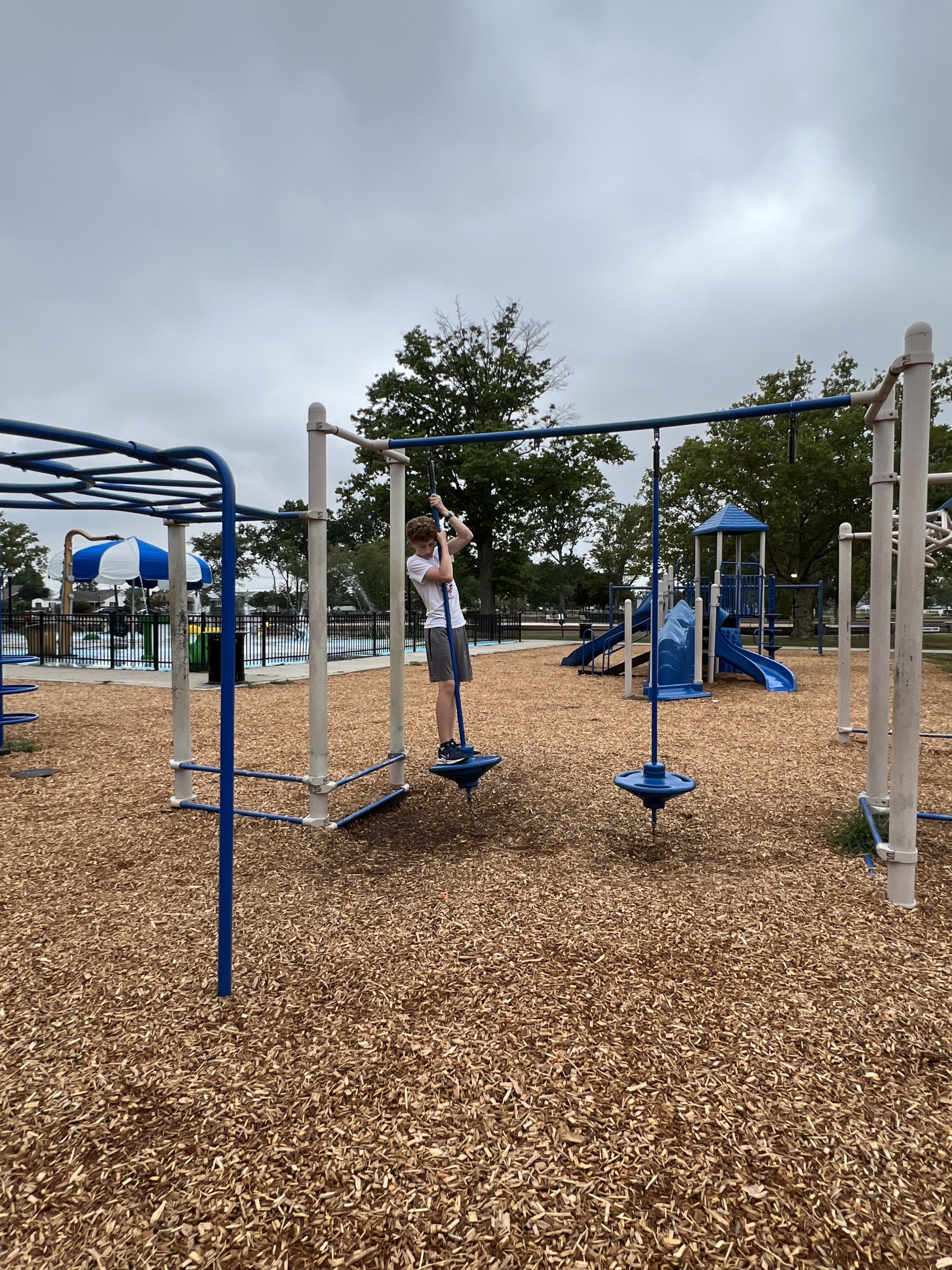 Climbing ropes 1 at Carteret Park Playground in Carteret NJ