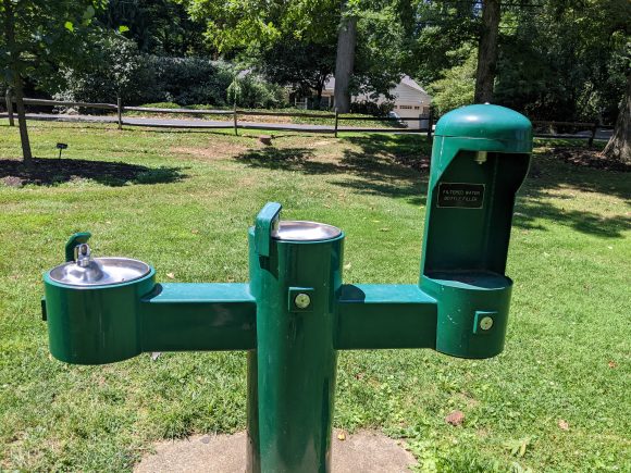 EXTRAS - Water fountain at Marquand Park in Princeton NJ