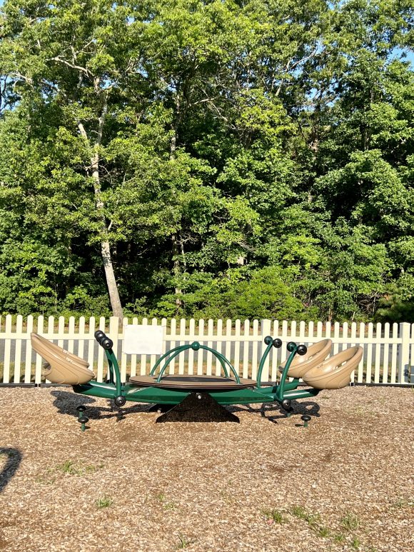 Field of Dreams Playground in Absecon NJ 4 person see saw