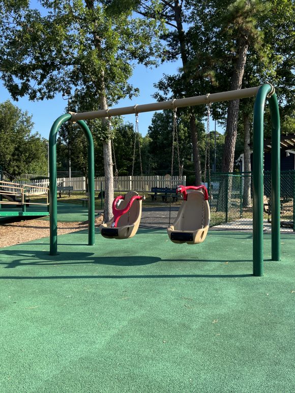 Field of Dreams Playground in Absecon NJ Accessible SWINGS