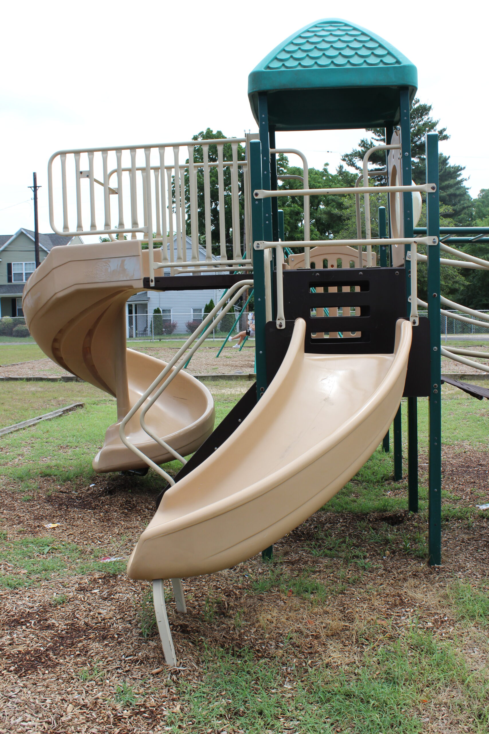 Friendship Park Playground in Millville NJ - SLIDE - curvy slide